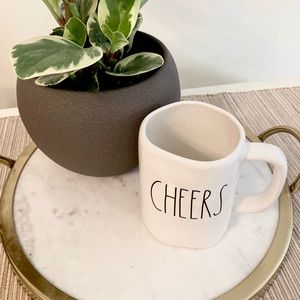 RAE DUNN “CHEERS” coffee mug